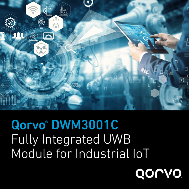 Qorvo が完全に統合された超広帯域モジュールを発表し、産業用 IoT の採用を加速