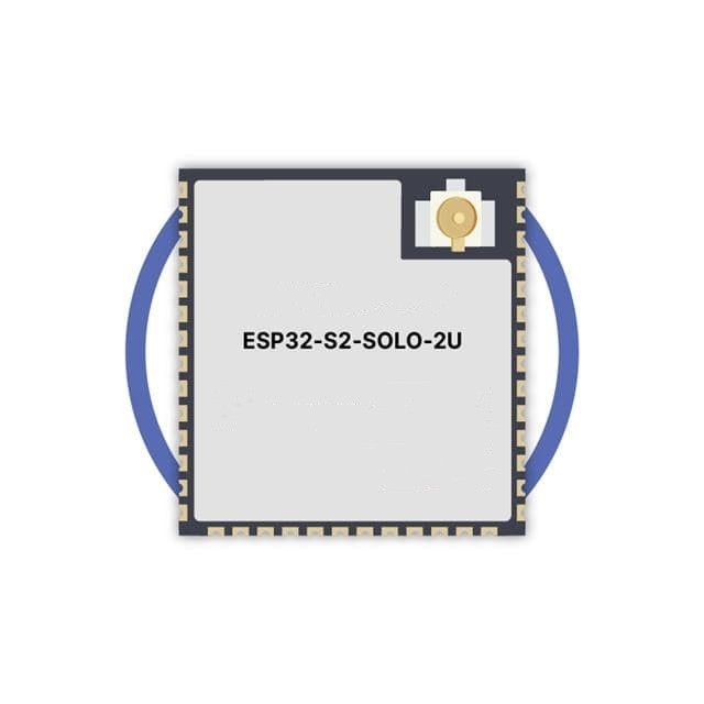 (2.4GHz) ESP32-S2-SOLO-2U-N4R2/ESP32-S2-SOLO-2U-N4 WiFi 802.11b/g/n RFトランシーバモジュール