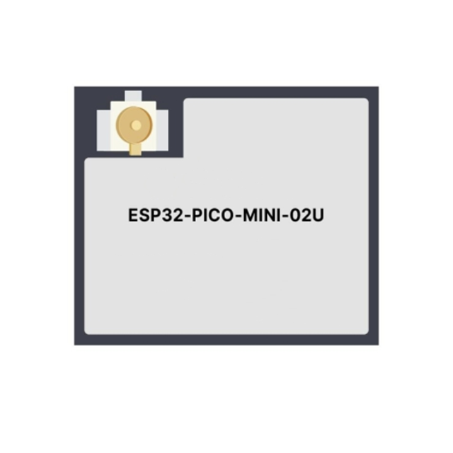 ESPRESSIF ESP32-PICO-MINI-02U-N8R2 WiFi Bluetooth 4.2 マルチプロトコルモジュール