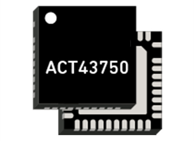 act43750-101ドレインスイッチと負ゲート調整器の高統合型PMICです
