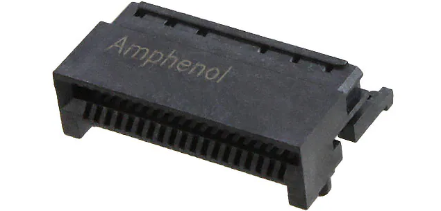 Amphenolは、Mini-SAS、SlimSAS™、Mini Cool Edge IOコネクタなどのコネクタを販売しています