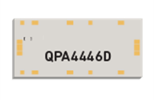 QPA4446D 4W GaNパワーアンプ用チップ(37.5 - 42.5 GHz)です。