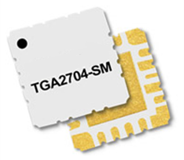 QorvoTGA2704-SMは7W（GaA）パワーアンプで、9–11GHz