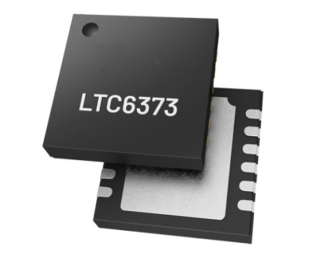 LTC6373SDFMは36V全差動プログラマブルゲイン計器増幅器である。