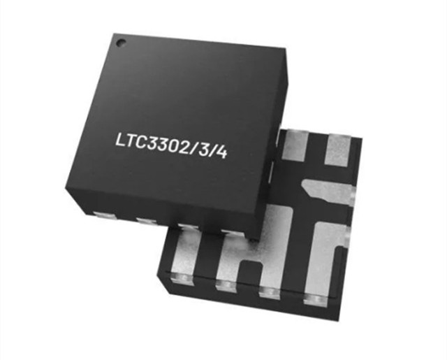 （12-FCQFN）LTC3304CRUCM高効率、低雑音5V、6A同期降圧型レギュレータ