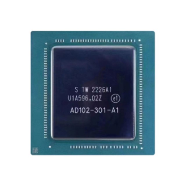 NVIDIA AD102-301-A1 エイダ・ラブレス・アーキテクチャに基づく高性能グラフィック・プロセッシング・ユニット(GPU)