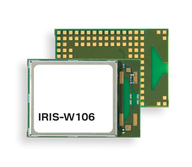 u-bloxIRIS-W106-10BマルチワイヤレスMCUモジュール、Open CPUアーキテクチャ、内蔵PCBアンテナ付き