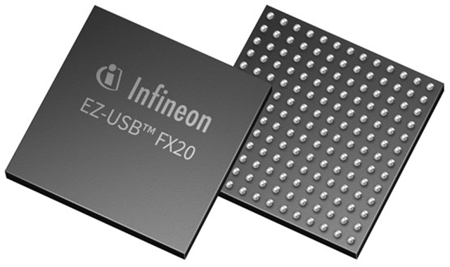Infineon、業界初の20Gbps汎用USB週辺機器コントローラを発表