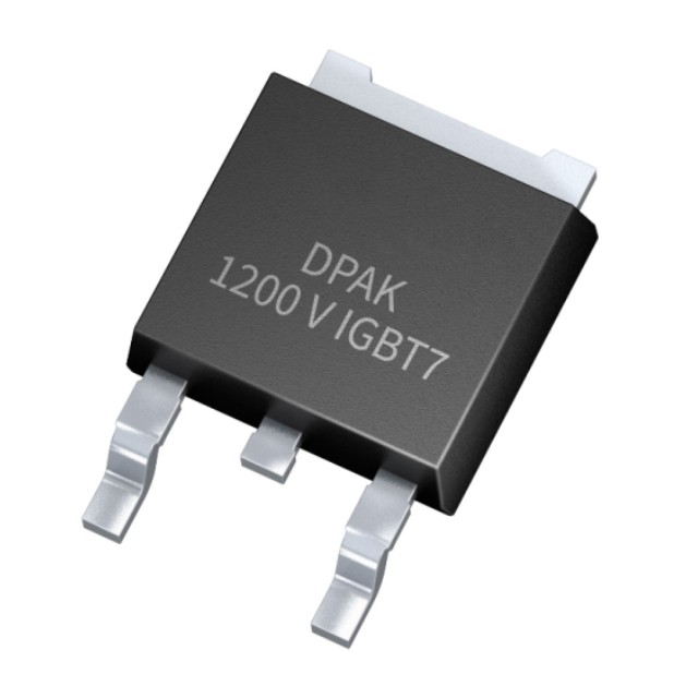 IGBTトランジスタIGD03N120S7 1200 V、TO-252-3ピンパッケージの3 A IGBT7 S7