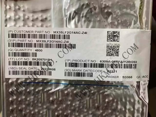 3V、2GビットシリアルNANDフラッシュMX35LF2G14AC-Z4Iメモリチップ、新品、オリジナル