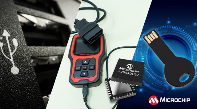 Microchip、AVRDUシリーズUSBシングルチップを発表、強化型コード保護をサポート