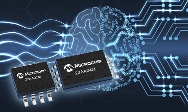 Microchip、より大容量で高速なシリアルSRAM製品ラインを発表
