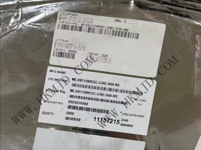 供給 [Melexis] MLX81108KDC-CAE-000-RE シングルチャンネルLIN RGBスレーブアンビエントライトコントローラ