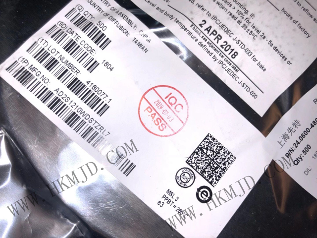 AD2S1210WDSTZ：分解能可変、10ビットから16ビットまでのR/D変換器、内蔵基準発振器