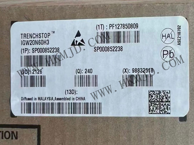 [インフィニオン IGBTトランジスタ] IGW20N60H3 600V、20A IGBTディスクリート TO-247パッケージ