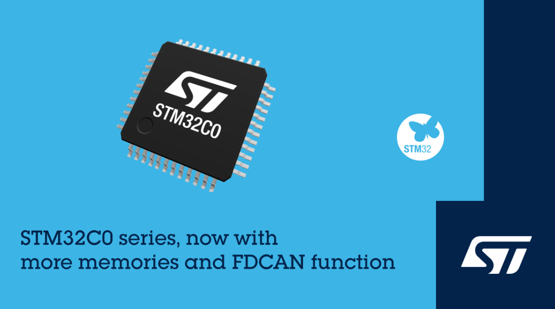 STの新しいSTM32C0 MCUが組込み開発のハードルを下げる