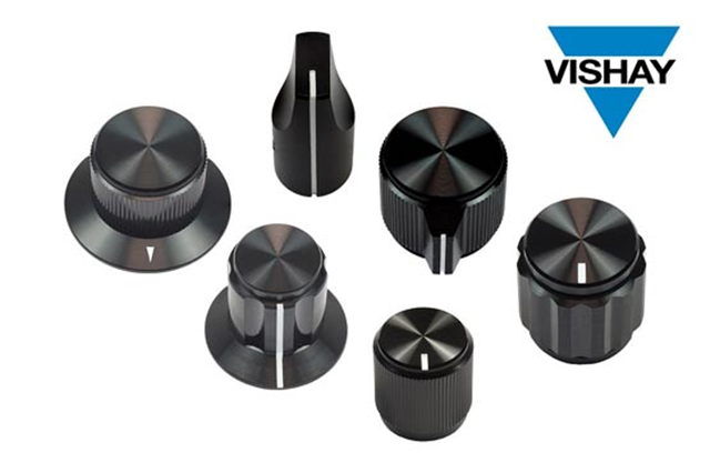 Vishay、素手や手袋で操作しやすい新しいコントロールノブを発売