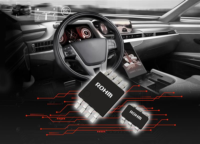 ROHMが負電圧と高電圧（40V/80V）に対応した電流検出アンプを発売