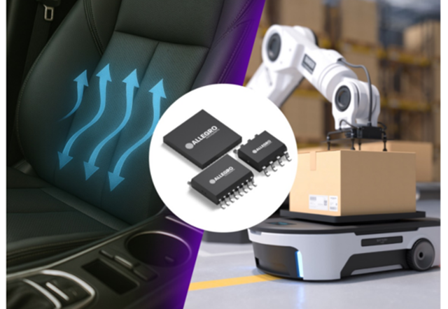 Allegroがモータ製御および熱管理ソリューションを拡張