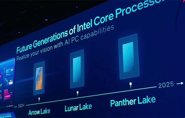 Intelが正式に確認！Panther Lake初のチップは今年発売：他のSKUは来年