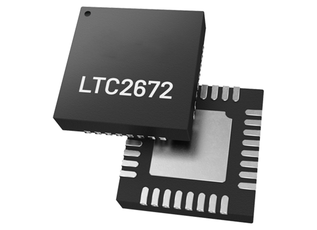【ADI】LTC2672 HUH-12|12-bit|内部基準付き5チャネルSPI電流出力DAC
