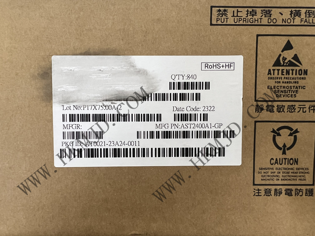 明佳達電子、AST2400A1-GPを入荷 - 第5世代サーバー管理プロセッサー