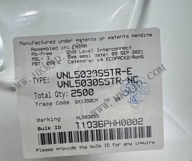 VNL5030S5TR - OMNIFET III 全面保護低側ドライバー - STMicroelectronics