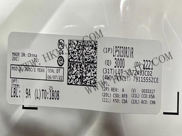 [供給] LP5030RJVR (TI) 12ビットPWM超低静止電流I2C RGB LEDドライバ