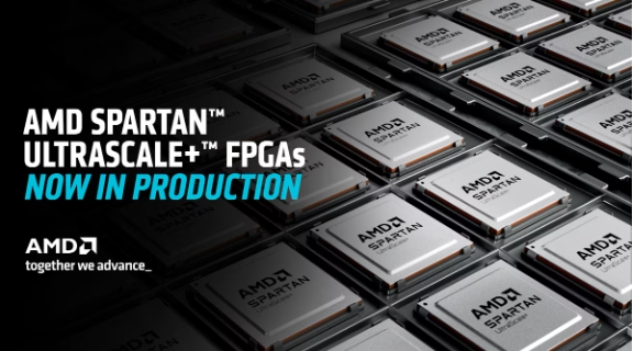 AMDは、Spartan™ UltraScale+™ FPGAの量産出荷を開始したと発表しました