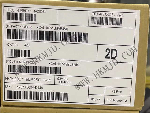 Xilinx XCAU10P-1SBVB484I FPGA 高性能プログラマブルロジックデバイスを供給しています
