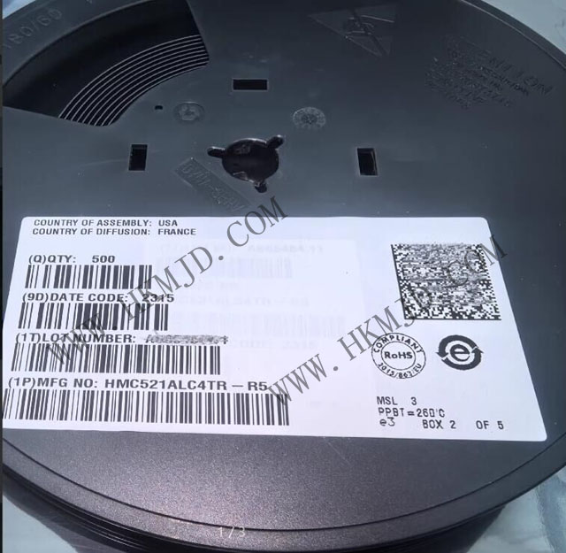 ADI HMC521ALC4TR 8.5 GHz～13.5 GHz ガリウムヒ素（GaAs）MMIC I/Q ミキサー