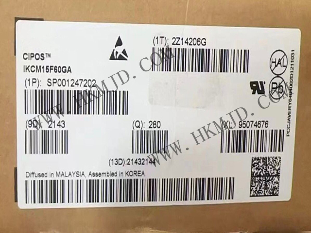 在庫あり：インフィニオン IKCM15F60GA IPM、600V/15A 三相スマートパワーモジュール