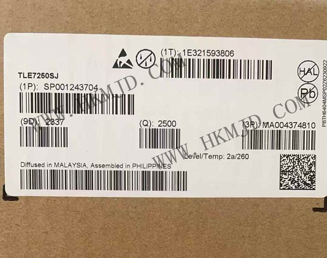 インフィニオン TLE7250SJ 2Mbps 高速自動車用CANトランシーバー