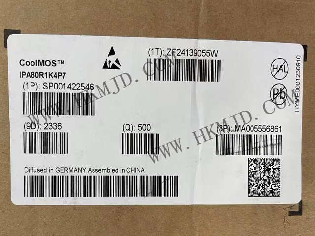 Силовой транзистор_IPA80R1K4P7_N-канал_800 В CoolMOS™ P7 силовой MOSFET
