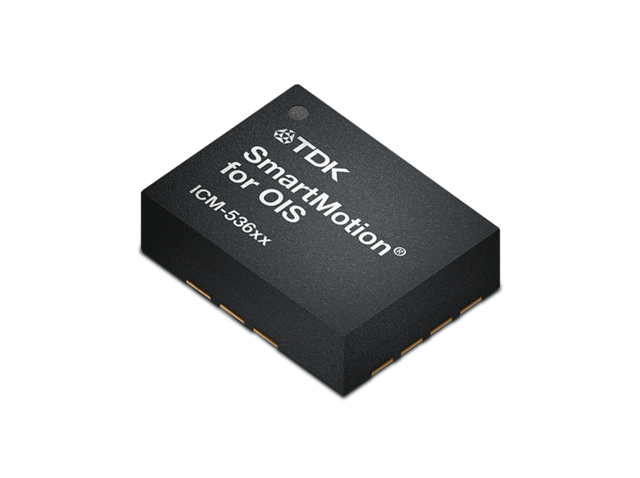 TDK、新しいSmartMotion®ICM-536 xxシリーズ高性能6軸IMUを発表