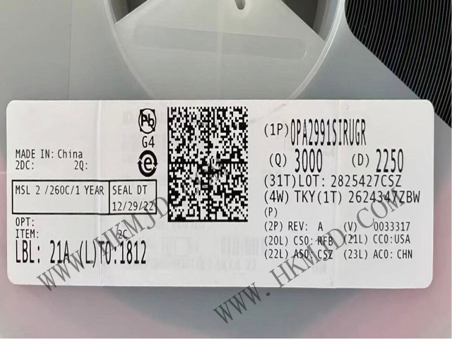 [供給] OPA2991SIRUGR（TI）40Vデュアルチャネル低雑音オペアンプ