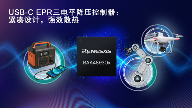 Renesas、RAA489300/RAA489301高性能降圧コントローラを発表