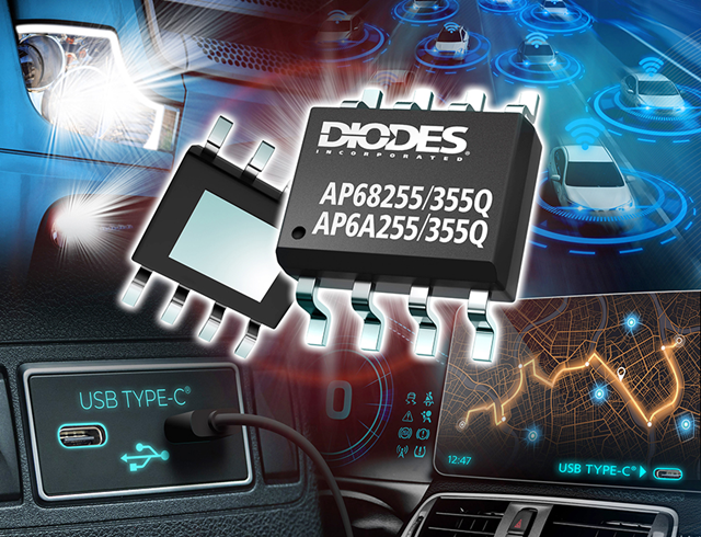 Diodes社は車用規格に適合した4種類の非同期降圧コンバータを発売した。