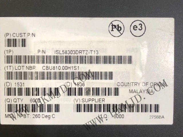 ISL58303DRTZ